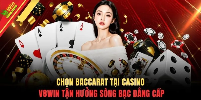 Casino V8WIN 2 Chọn Baccarat tại Casino V8WIN tận hưởng sòng bạc đẳng cấp