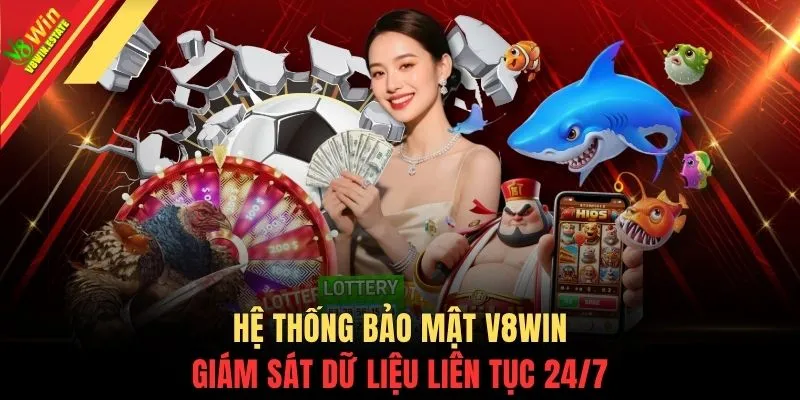 Hệ thống bảo mật V8WIN giám sát dữ liệu liên tục 24/7