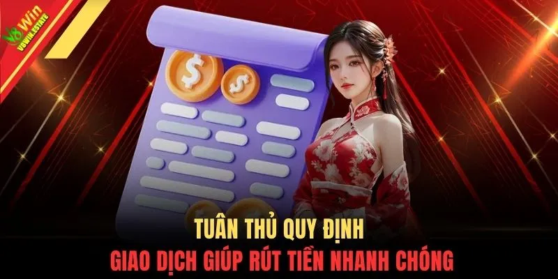 Điều khoản điều kiện V8WIN 3 Tuân thủ quy định giao dịch giúp rút tiền nhanh chóng